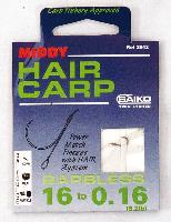 Middy Barbless Carp Hair Hook To Nylon