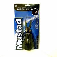 MUSTAD Stainless Steel Pliers with Rubber Holster 7.5