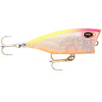 Storm Gomoku Popper 4cm Lure Clear Pink Head Chartreuse