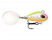 Storm Gomoku Spin Lure 5cm - Holo Pink Head Chartreuse