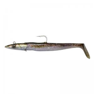 Savage Gear Sandeel V2 2+1 Lure & Spare Tail 14cm : Green Silver