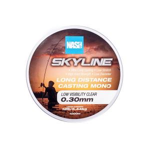 Nash Skyline Mono Low Visibility Clear 1000m 12lb - 0.30mm