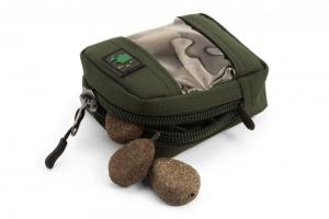 Thinking Anglers Clear Front Zip Pouch Olive