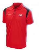 Daiwa Tournament Red & Black Polo Shirt