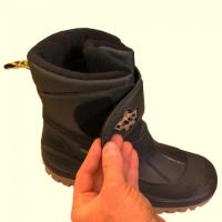 Vass Fleece Lined Velcro Strap Boots