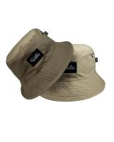 Wofte Khaki & Tan Reversible Bucket Hat